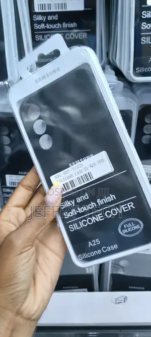 Silicone Case for Samsung Galaxy A25 With Microfiber Linning