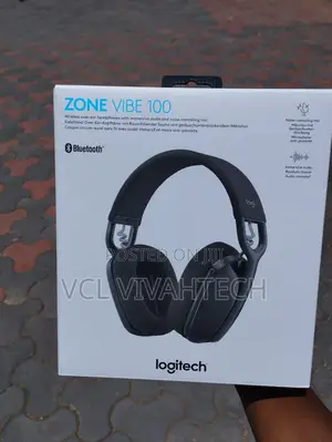 Logitech Zone Vibe 100 Wireless Headset (Graphite)