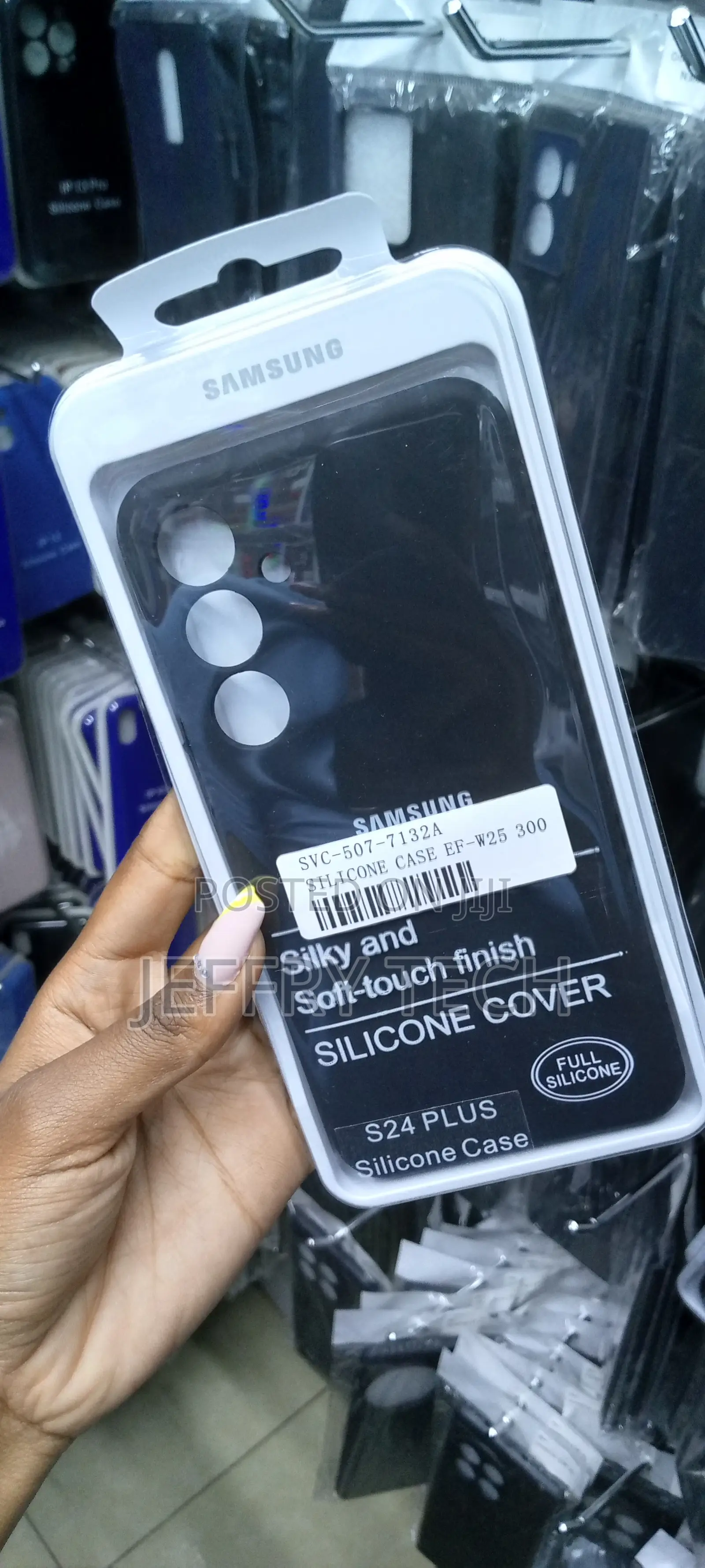 Shockproof Silicone Case Cover for Samsung Galaxy S24 Plus(+