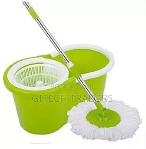 *Microfiber Spin Mop With Extra Head