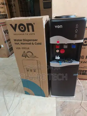 Von Hotpoint 3tap Water Dispenser Hot and Cold and Normal
