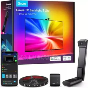 Govee Tv Backlight 3 Lite Kit, Wi-Fi Led Strip 55-65inch
