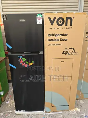 Von 247 Litres Nofrost Double Door Refrigerator