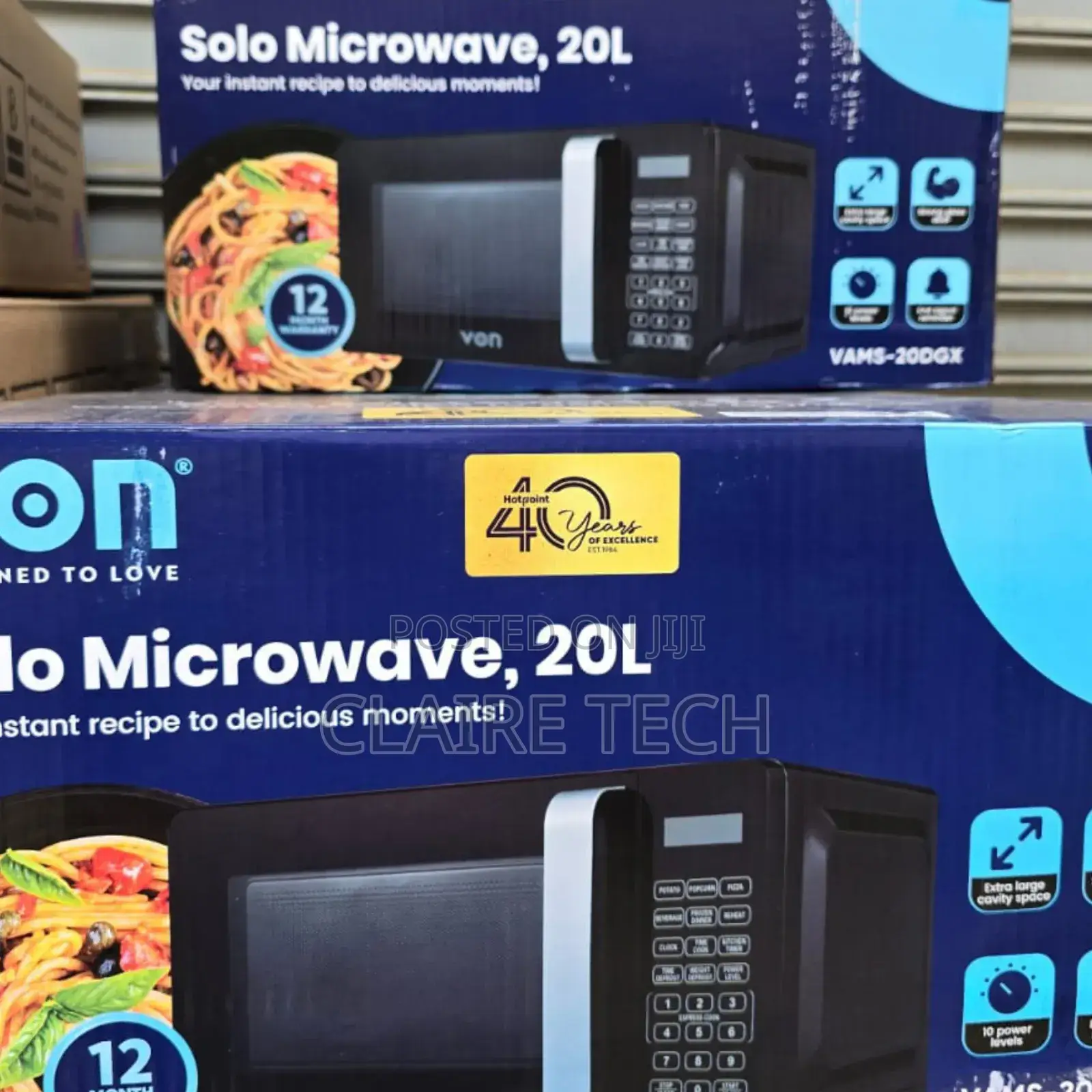 Von Digital 20 Litres Microwave