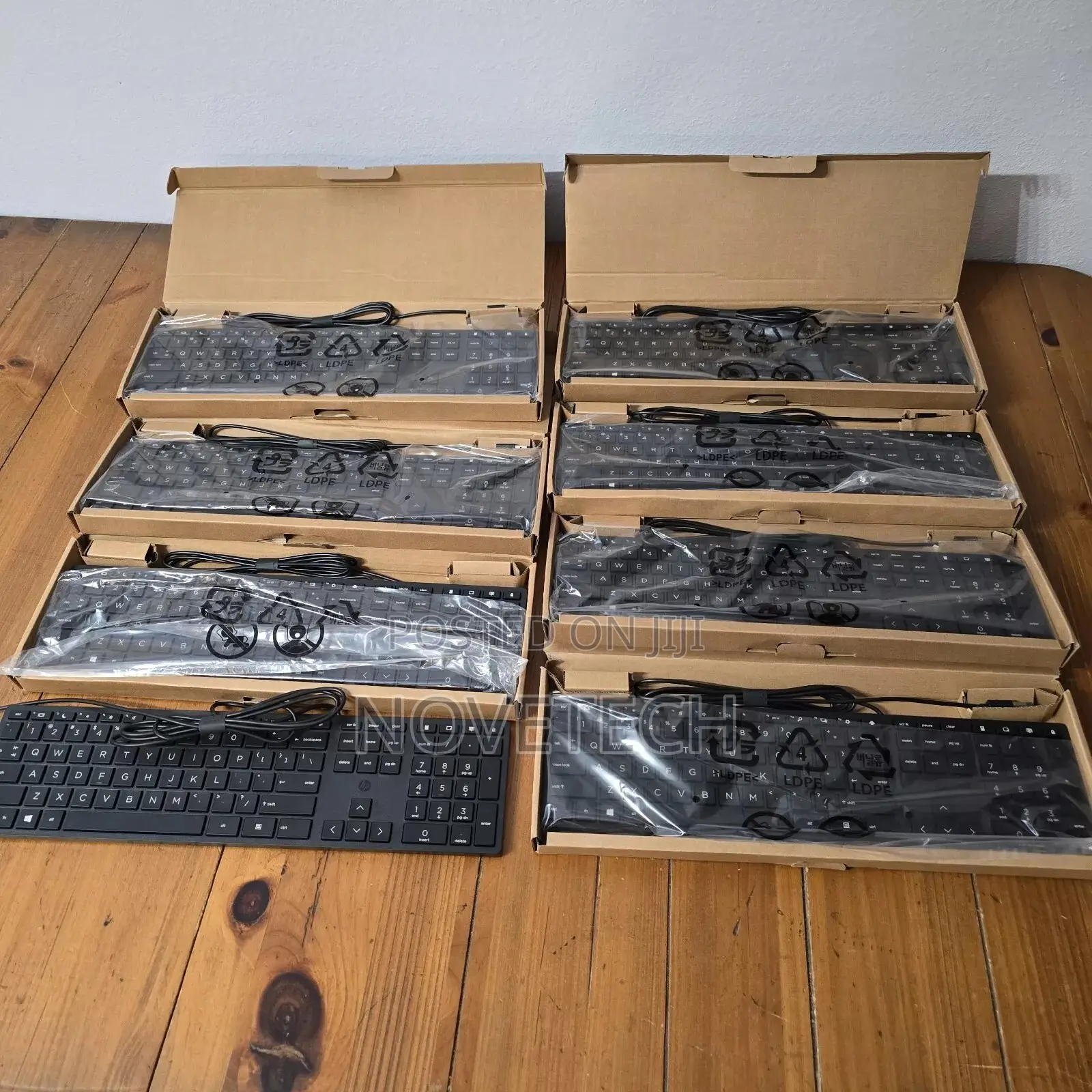 Hp Usb Wired Slim Black Desktop Keyboard