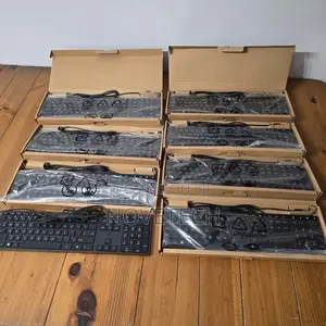 Hp Usb Wired Slim Black Desktop Keyboard