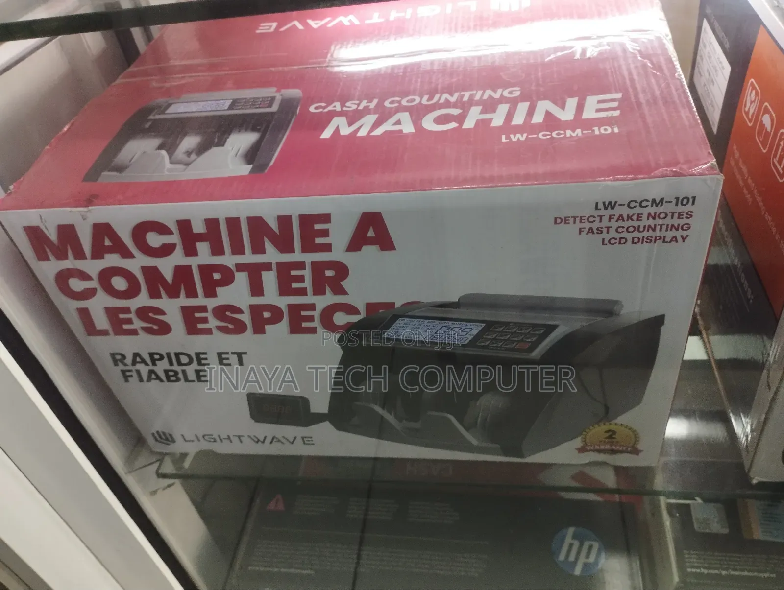 Lightwave Lw-CCM-101bill Counting Machine With LCD Display