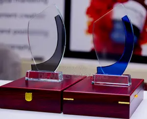 Plaque Award With Wooden Box