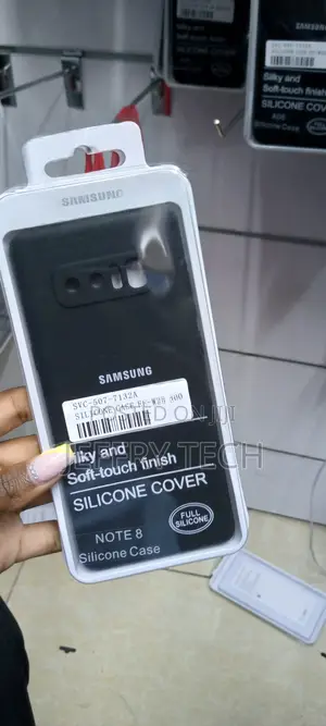 Liquid Silicone Soft Cover Case for Samsung Galaxy Note 8