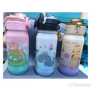 Kids Sippy Cartoon Water Bottle