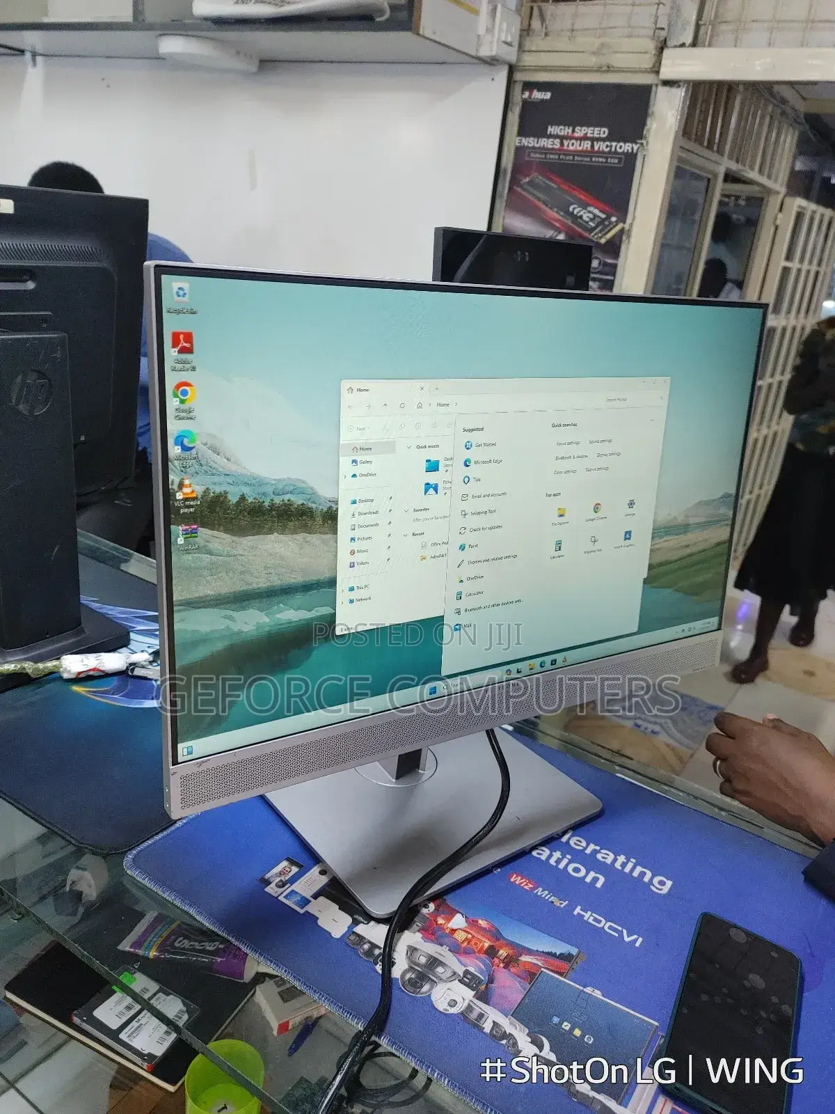 Desktop Computer HP EliteOne 800 8GB Intel Core I5 SSD 256GB