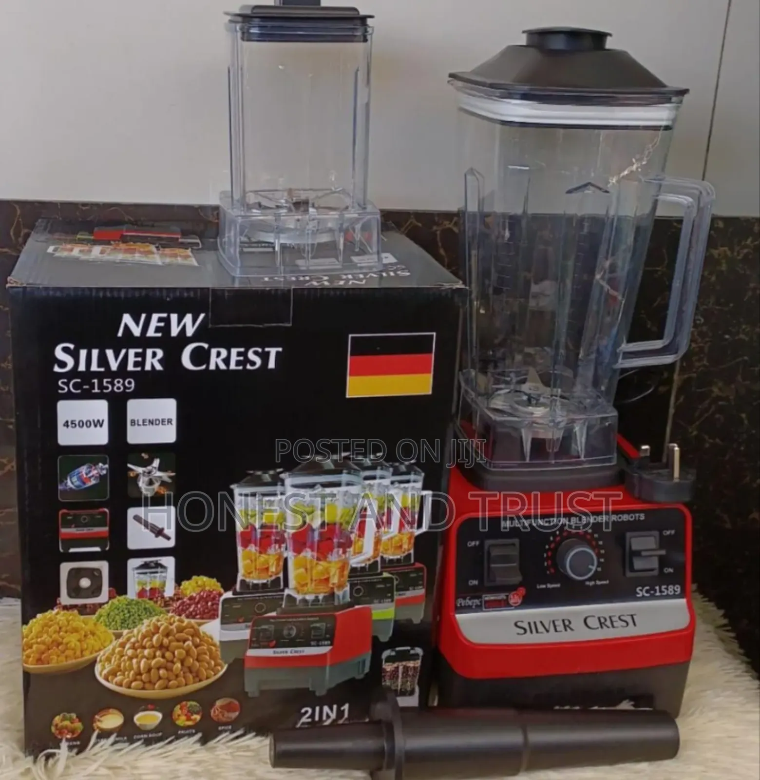 Commercial Silver Crest Blender