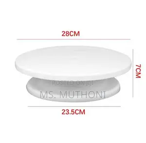 Plastic Cake Decorating Base / Turntable