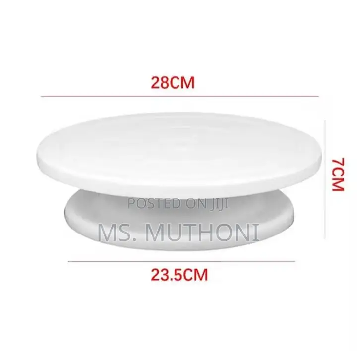 Plastic Cake Decorating Base / Turntable