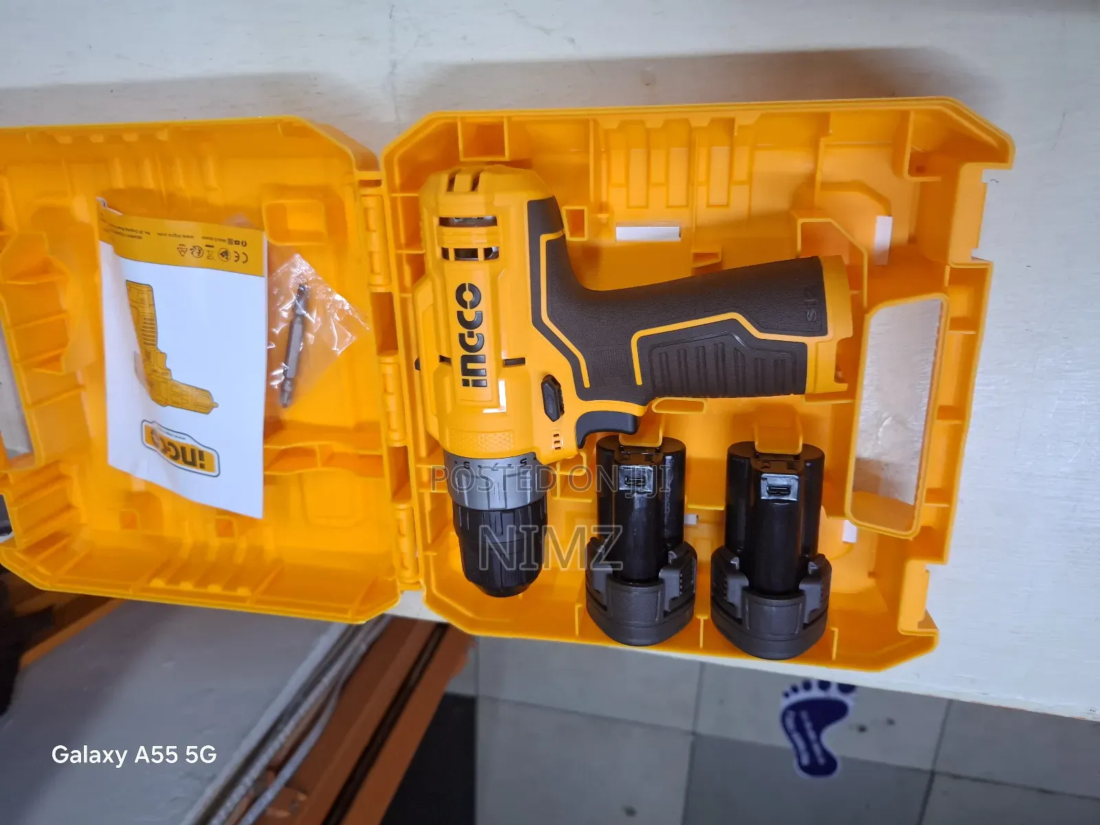 Cordless Drill Ingco 12v