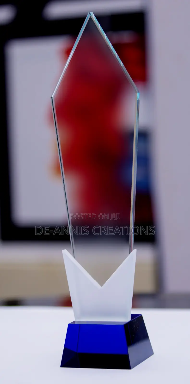 Blue Sharp Pointed Award