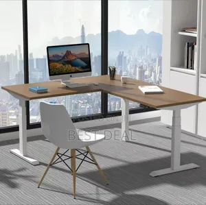 L Shape Electric Ergonomic Height Adjustable Desk