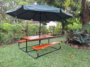 8 Seater Outdoor Double Bench Shade