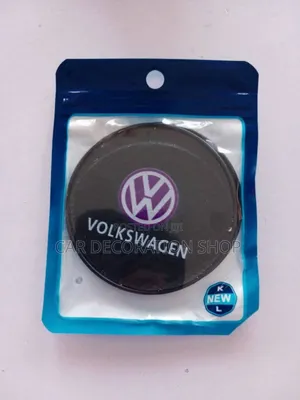 2pcs Volkswagen Branded Cup Holder Dirt Mat