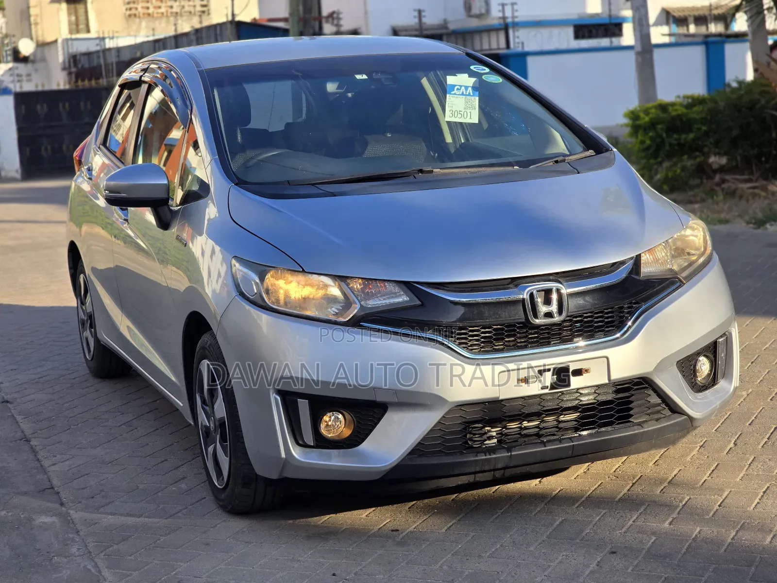 Honda Fit 2018 Silver