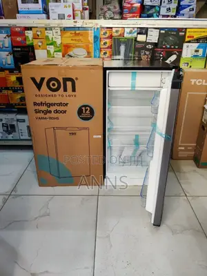 *Von Fridge 90l Single Door