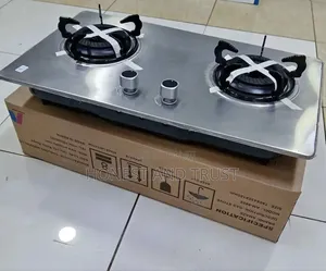Inbuilt Cooker Hob 2 Burner Glass Top Automatic Ignition