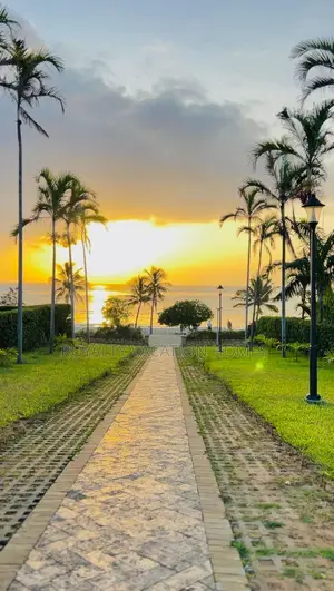 2 Br Beach Airbnb Apartment at Sultan Palace, Kikambala