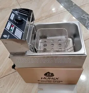 Premium Quality Nunix Single Deep Fryer Machine - 6l-2500w