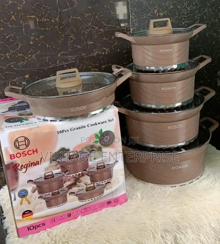 10pcs Bosch Regina Cookware Set