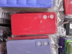 Tecno Pop 6 Pro Silicone Smooth Matte Finish Elegant -Red