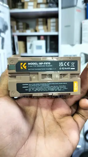 K F Sony Np F970 Battery 10500mah Rechargeable Battery