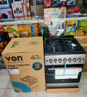 *Von Cooker 3 Gas + 1 Electric - Vcf553141nfs