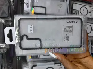 Clear Back Cover for Samsung Galaxy S21 Fe With Black Ends