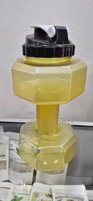 Dumbbell Shaped Water Bottle 2.2 Litres Capacity