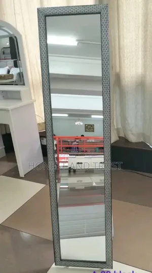 Black Luxurious Executive White Dressing Mirror