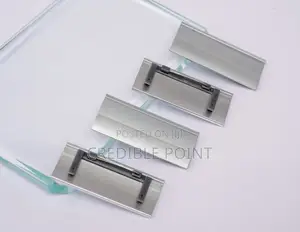 Silver Pin Nametags
