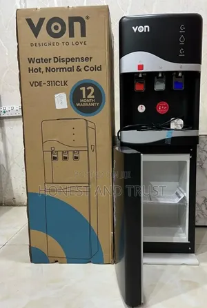 Long Lasting Von Black 3taps Dispenser