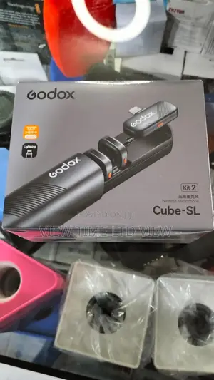 Godox Cube-Sl Kit2 Wireless Lavalier Microphone for iPhone