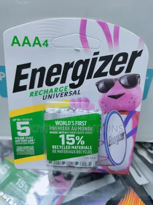 Energizer Rechargeable Aaa Four Pack Batteries