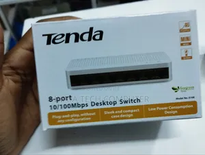 Tenda 8-Port 10/100mbps Desktop Switch -- S108