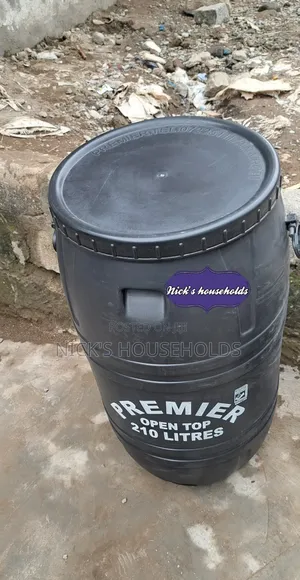 Open Top Water Storage Tank, 210 L