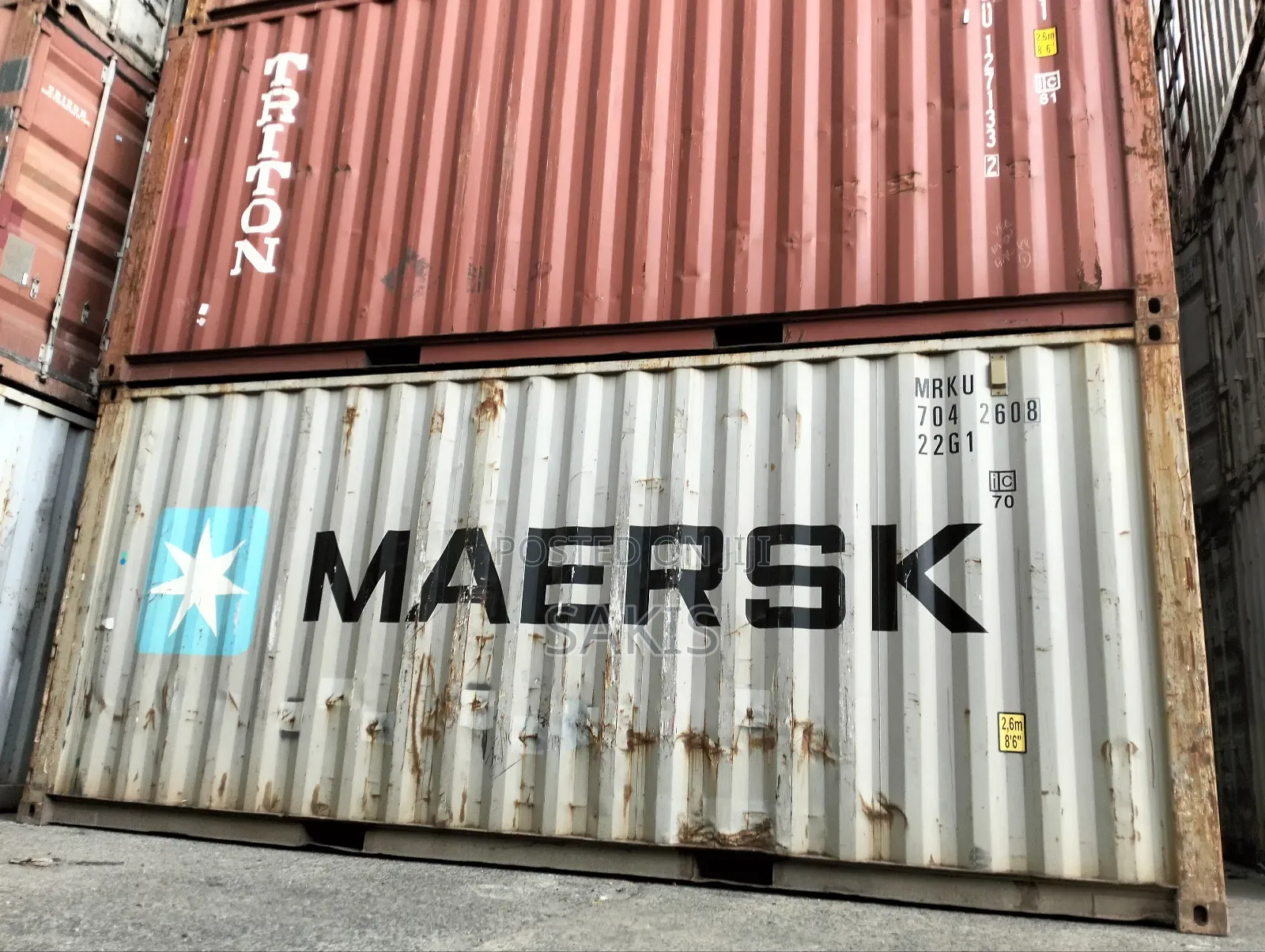 Ready 20ft Containers On Offer!