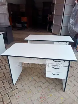 White 1200mm Office Study Desk
