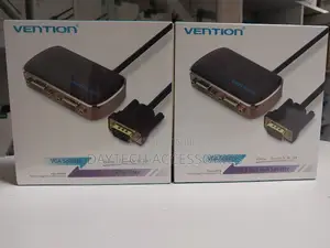 Vention Vga Splitter, 1 in 2 Out Vga Male to 2 Female