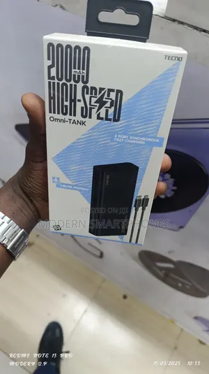 Tecno 20000mah Omni-Tank Power Bank