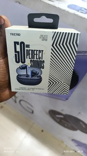 Tecno Sonic 1 Enc 50h Noise Cancellation, Wireless Earbuds