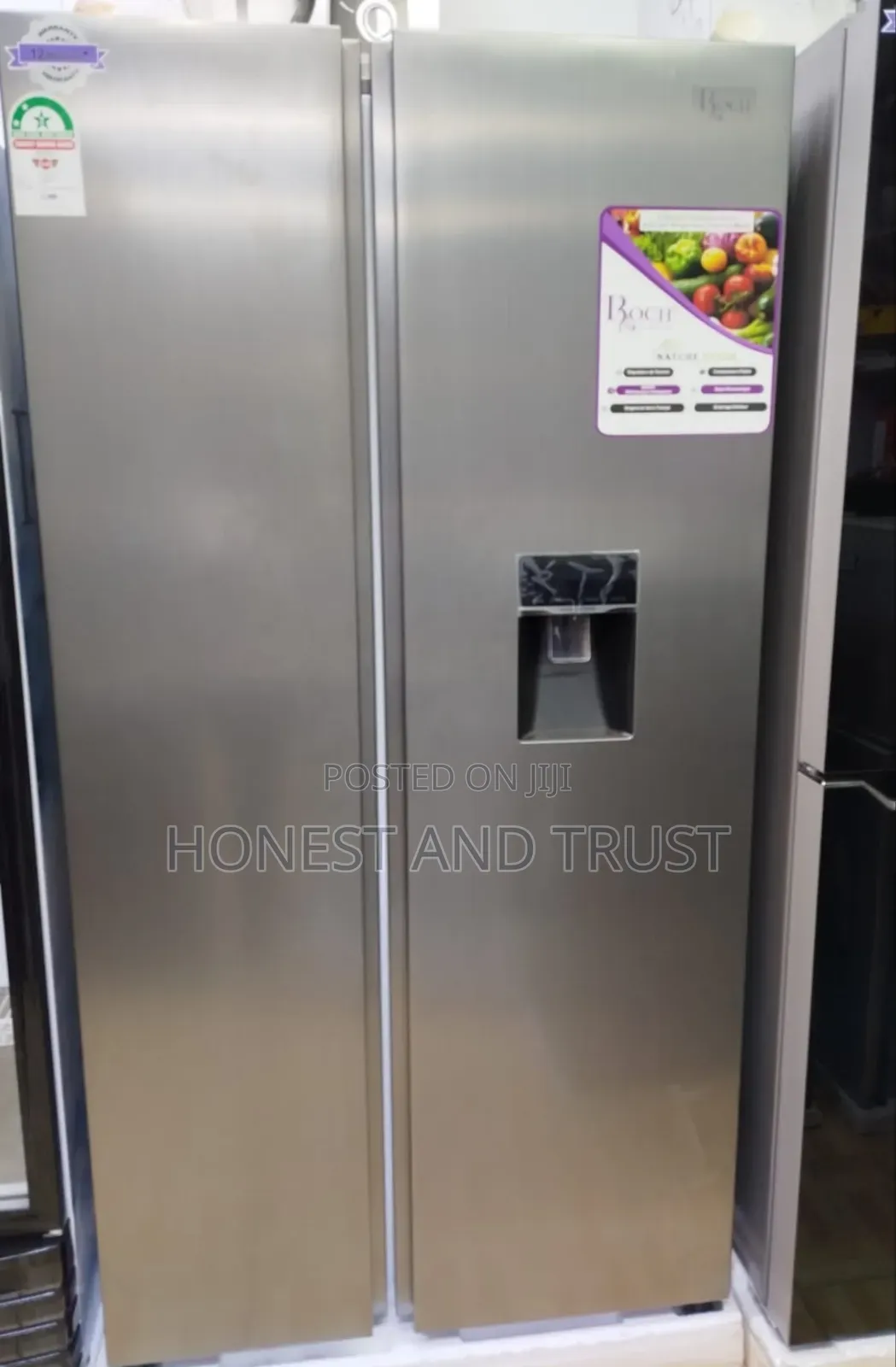 454litres Roch Side by Side Fridge