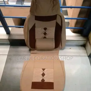 Baije Seat Leather Covers With Brown Centre Stitches
