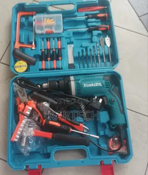 Makita Home and Diy Corded Electric Drill Tool Kit
