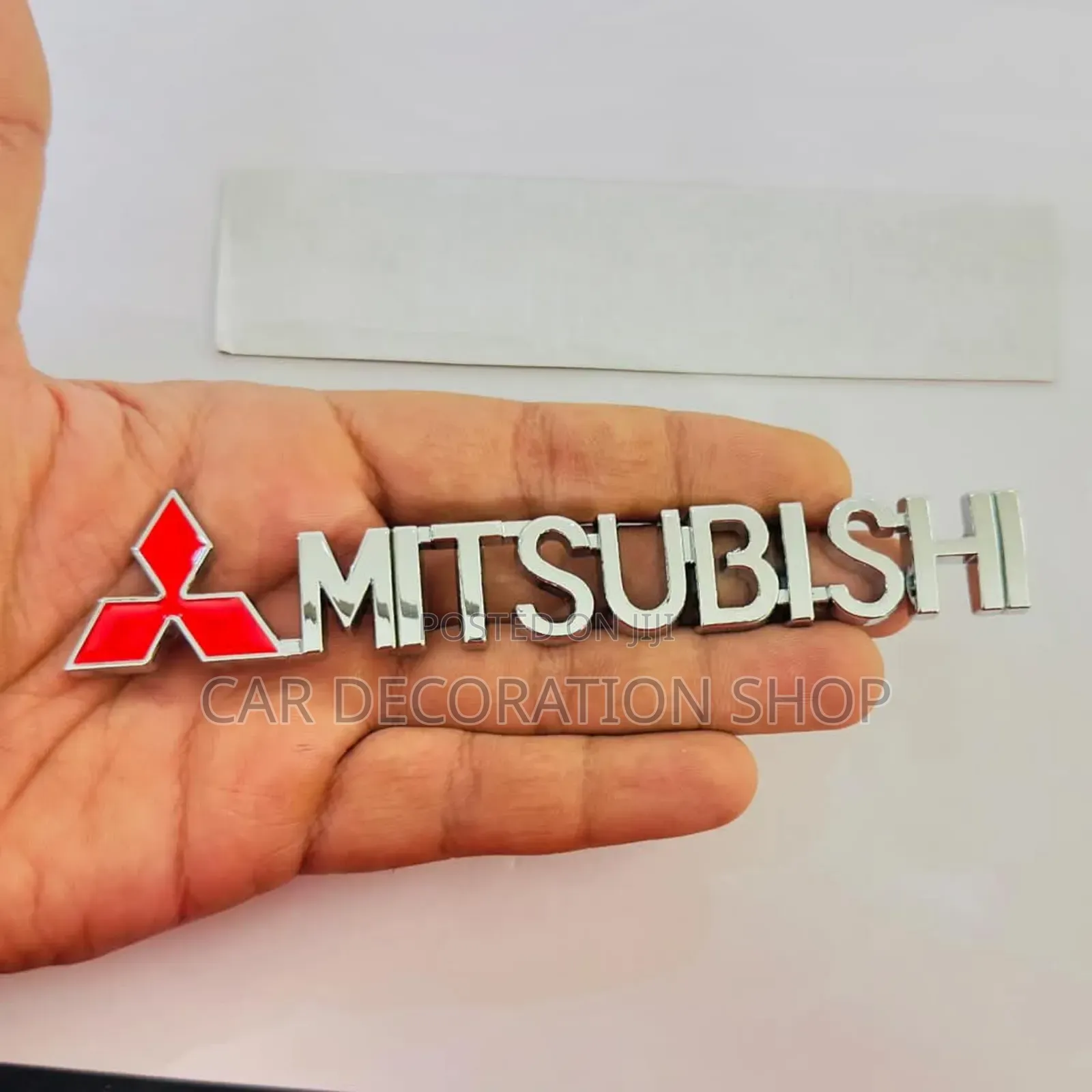 Mitsubishi Boot Letter Badge